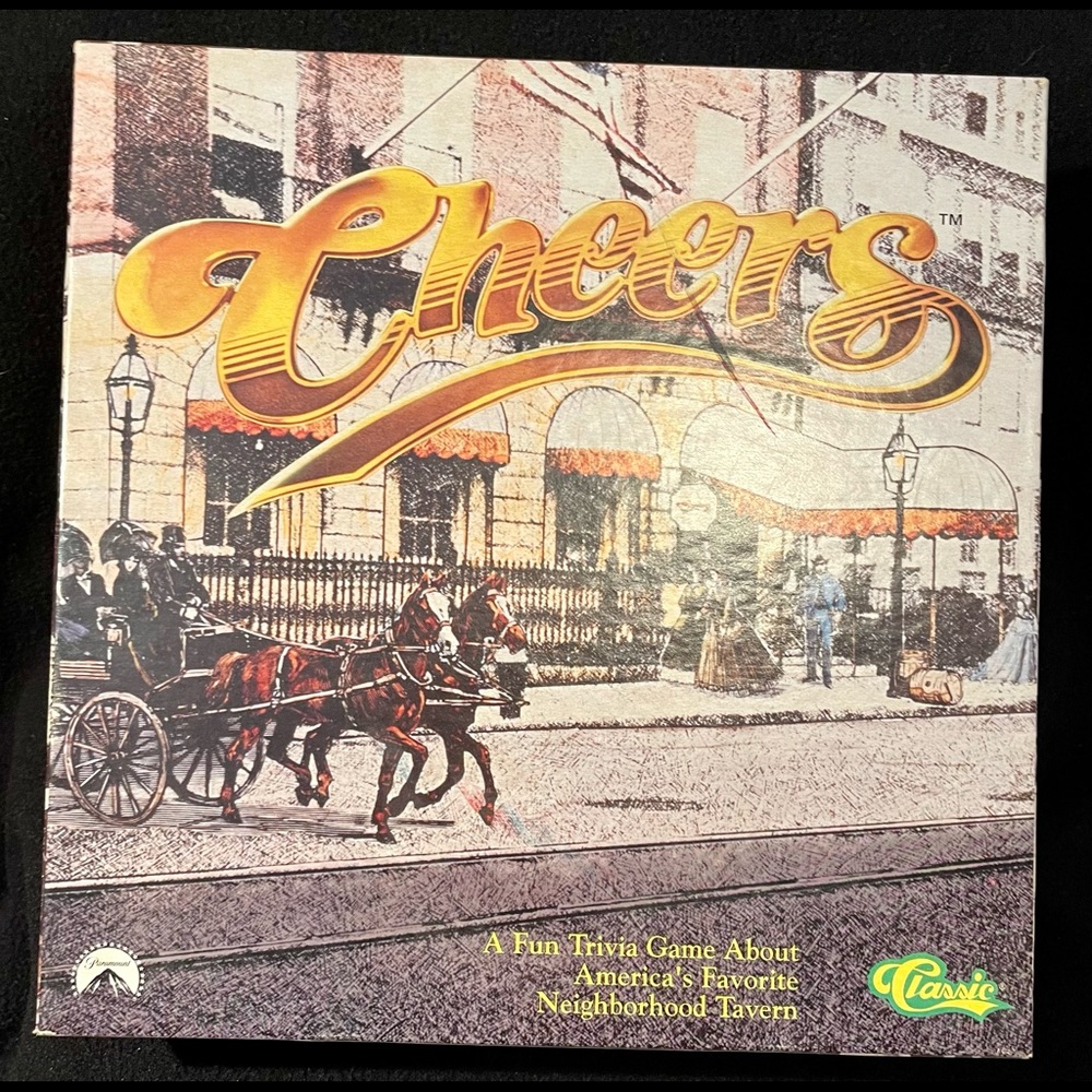 Cheers 1992 board game